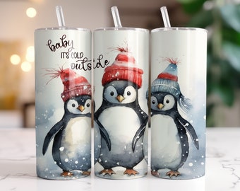 It's Cold Outside Tumbler or Water Bottle