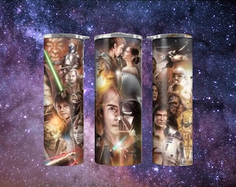 Star Was Characters Tumbler or Water Bottle