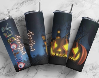 October Vibes Tumbler or Water Bottle