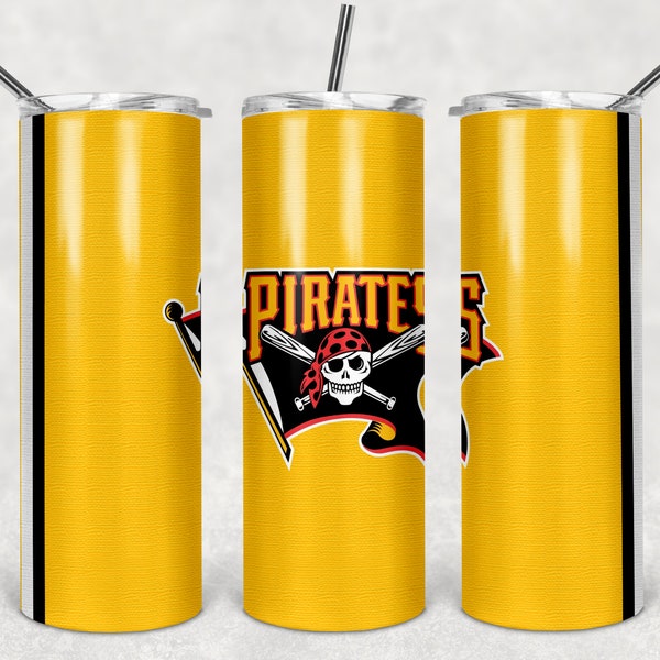Pittsburgh Pirates Tumbler or Water Bottle