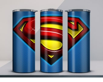Superhero Tumbler or Water Bottle