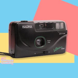 Halina Vision XMS - point and shoot 35mm camera - tested