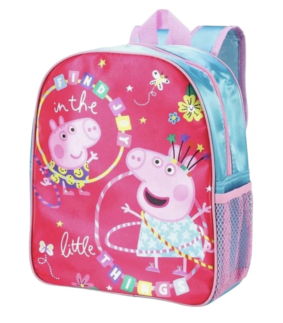 Mini peppa shop pig backpack