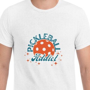 Pickleball Addict - Unisex short sleeve t-shirt
