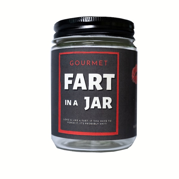 Fart in a Jar Etsy