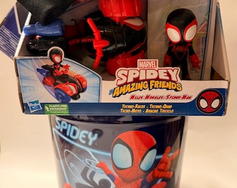 Spidey Spider-Man Miles Morales Gift  Basket