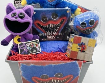 Poppy Plush Playtime Huggy Wuggy Birthday Gift Basket Poppy playtime figure toys Poppy Plush Kissy Missy Figure poppy playtime