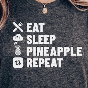 Pineapple Tee, Cute Fruit Shirt, Foodie Gift, Tropical Clothing, Summer T-Shirt, Funny Graphic Tee