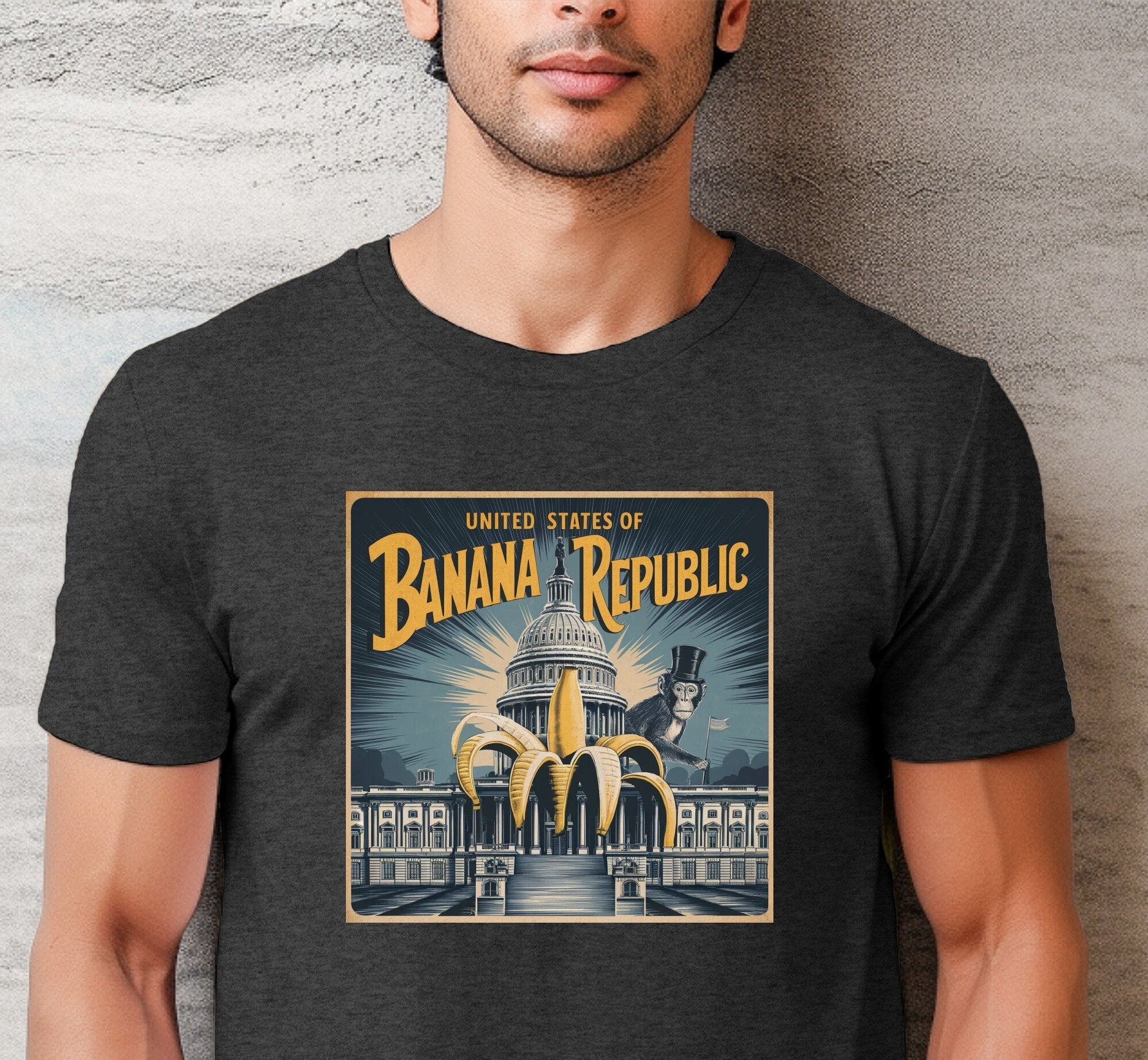 United States of Banana Republic T-shirt Funny Political Satirical
