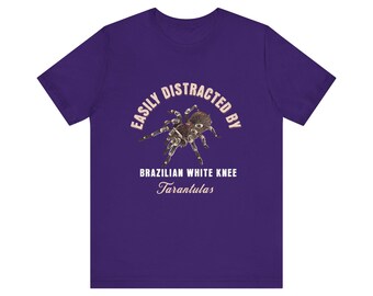 Tarantula Brazilian White Knee Tshirt Funny Spider Lover Gift Tee