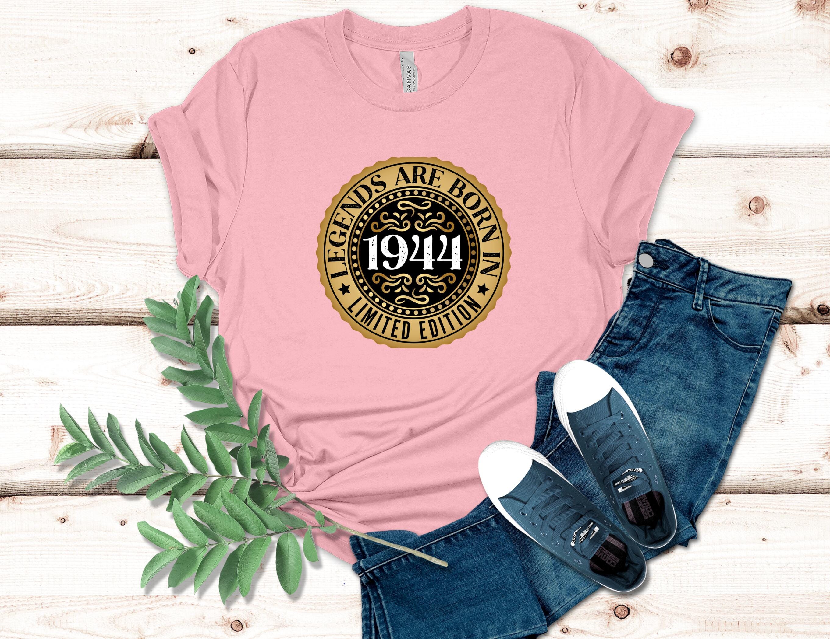 1944年の伝説は1944年に生まれたTシャツ、ヴィンテージ1944 Tシャツ