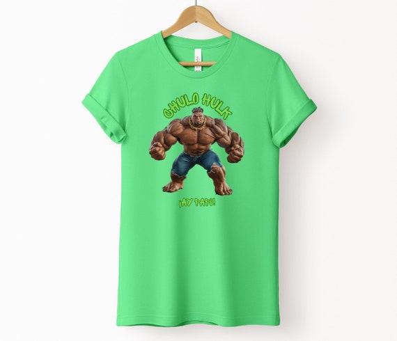 Chulo Hulk Graphic T-shirt for Men, Back to School Tee, Leviathan
