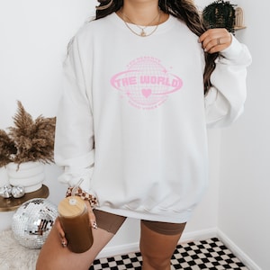 You Deserve the World Trendy sweatshirt pinterest hoodie aesthetic oversize hoodie girls trip therapy hoodie Tumblr hoodie retro sweatshirt
