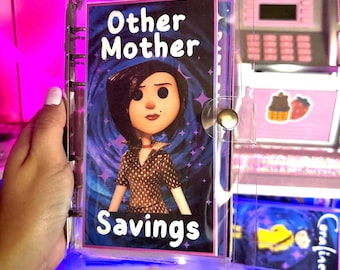 Coraline Other Mother Cash Stuffing Savings Challenge A6 Budgeting