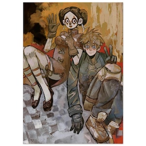 Dorohedoro Nikaido & Asu Poster (SannyPM 2025 collection)