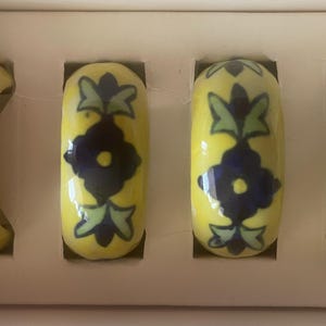 Ceramic Napkin Rings (Set of 4) by Pier 1