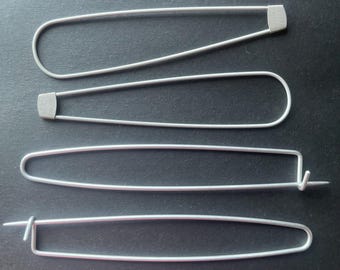 Sujetadores de puntos de tejido - Juego de 2 piezas