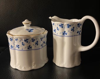 I.Godinger & Co. Sugar Bowl and Creamer Set