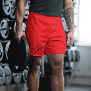 Sweat resistant training shorts for men men&#39;s exercise shorts Pockets mens fitness shorts Adjustable waist workout shorts for men