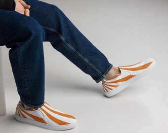 Men's Retro Canvas Slip-On Shoes: Breathable Comfort Sneakers