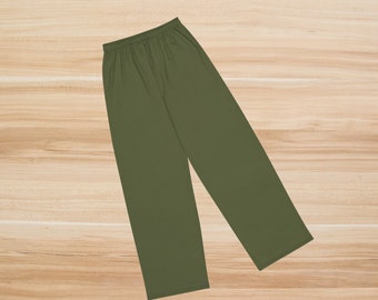 Men's Wide Leg Lounge Pants: Extra Comfort Sleepwear