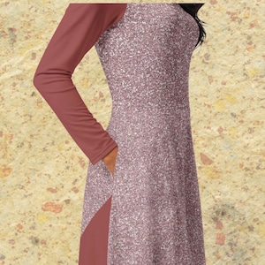 Unique Long Sleeve Dress with Pockets Women&#39;s Long Sleeve Maxi Dress with Pockets Casual Long Sleeve Pocket Dress for Women