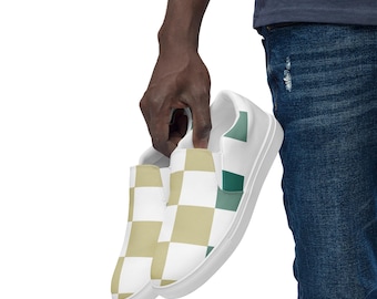 Zapatillas retro sin cordones para hombre: transpirables y cómodas