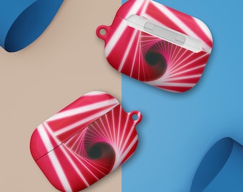 Impact-Absorbing AirPods Case with Carabiner, Gen 1/Pro/3