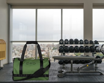 Bolsa de gimnasio personalizada, de poliéster resistente al agua.