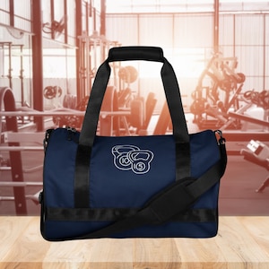 Small Gym Bag for Quick Workouts Heavy-Duty Canvas Gym Sack Large Gym Bag with Multiple Pockets