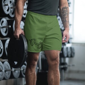 Breathable mens fitness shorts Quick dry workout shorts for men Moisture wicking athletic shorts for men