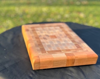 Butterscotch - Cherry and Maple Handmade Cutting Board