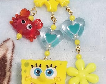 SpongeBob Plastic Toy Keychain