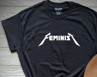 Unisex Feminist Rock Band Shirt