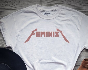 Unisex Feminist Rock Band Shirt