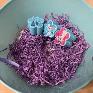 New Disney Frozen Easter basket Barbie dolls art stationary sets eggs image 6