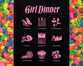 Girl Dinner Print