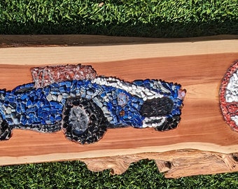 Shelby Cobra Wall Art Decor Mosaic