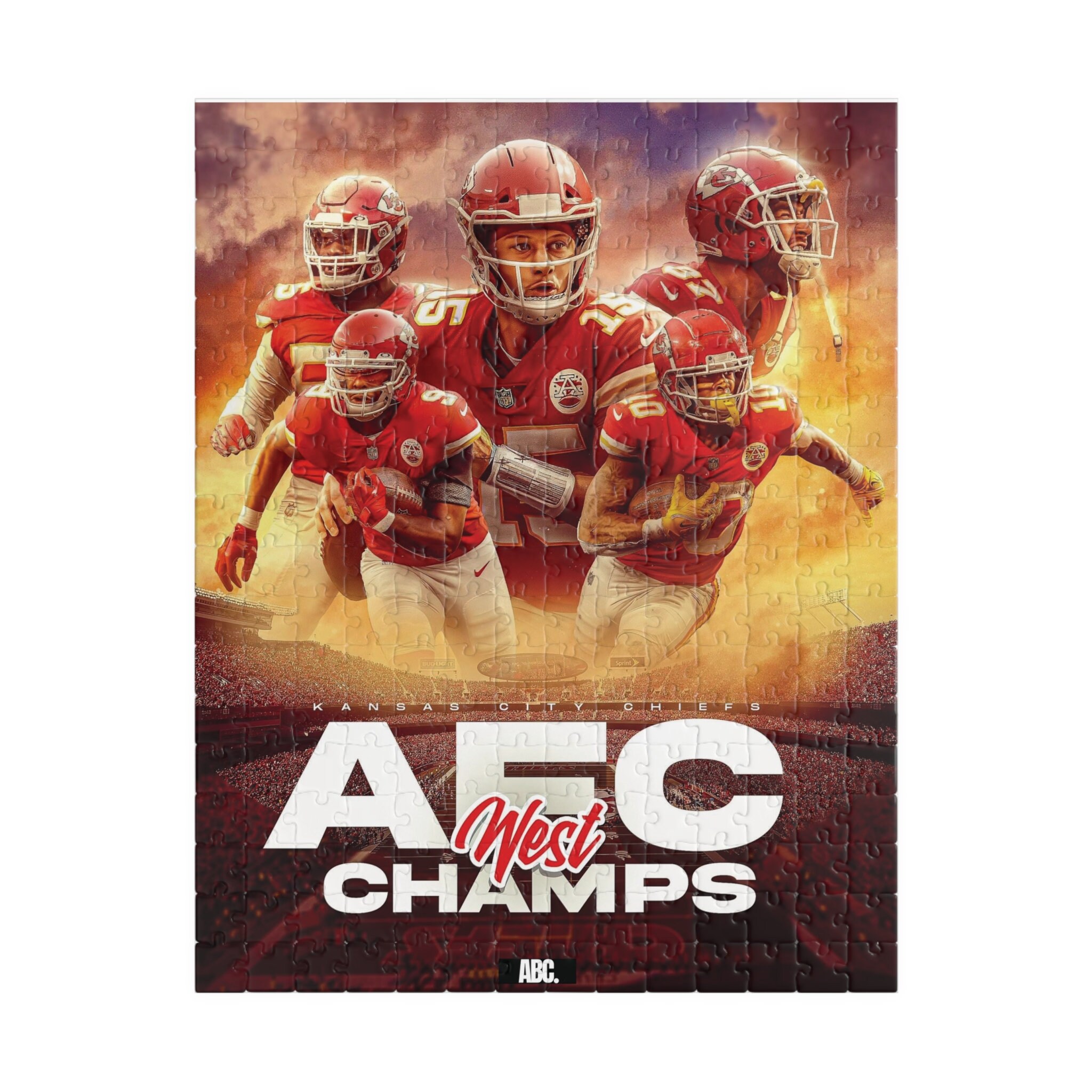 KC NFL Champions Puzzle Super Bowl - Etsy