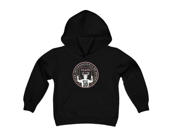 Messi, kids Personalized Sweatshirt Messi, Youth Heavy Blend Hooded Sweatshirt