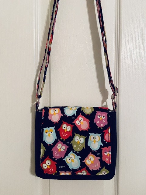 Owl Love - Rectangle Sling Bag –