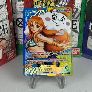 OP11 Nami Custom Card holografica