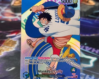 Monkey D Luffy (leader OP16-022) — One Piece Proxy Card — Alt Art