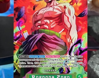 OP12 Zoro Custom Card holographic