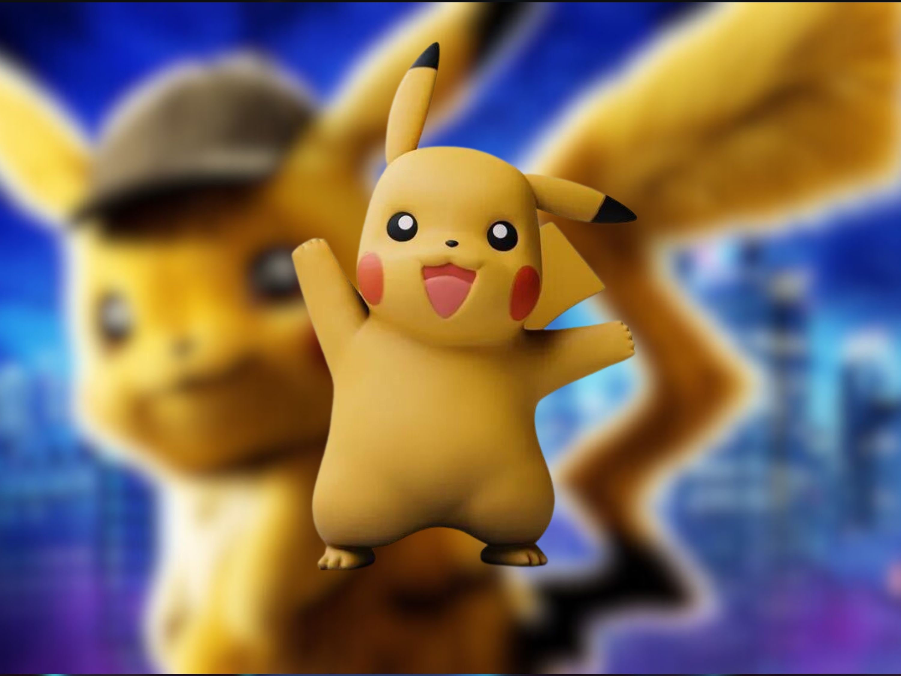 Pikachu 3D Model Stl File Pikachu Stl Pikachu File / Pikachu Etsy Canada