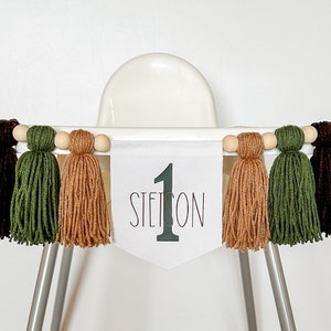 Duck 1st Boy Highchair Banner, Personalized First Birthday, One Custom High Chair Banner, Hunting, Camping, Fishing, Cake Smash Boy Party