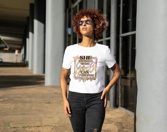 She Who Kneels Before God Can Stand Before Anyone Shirt