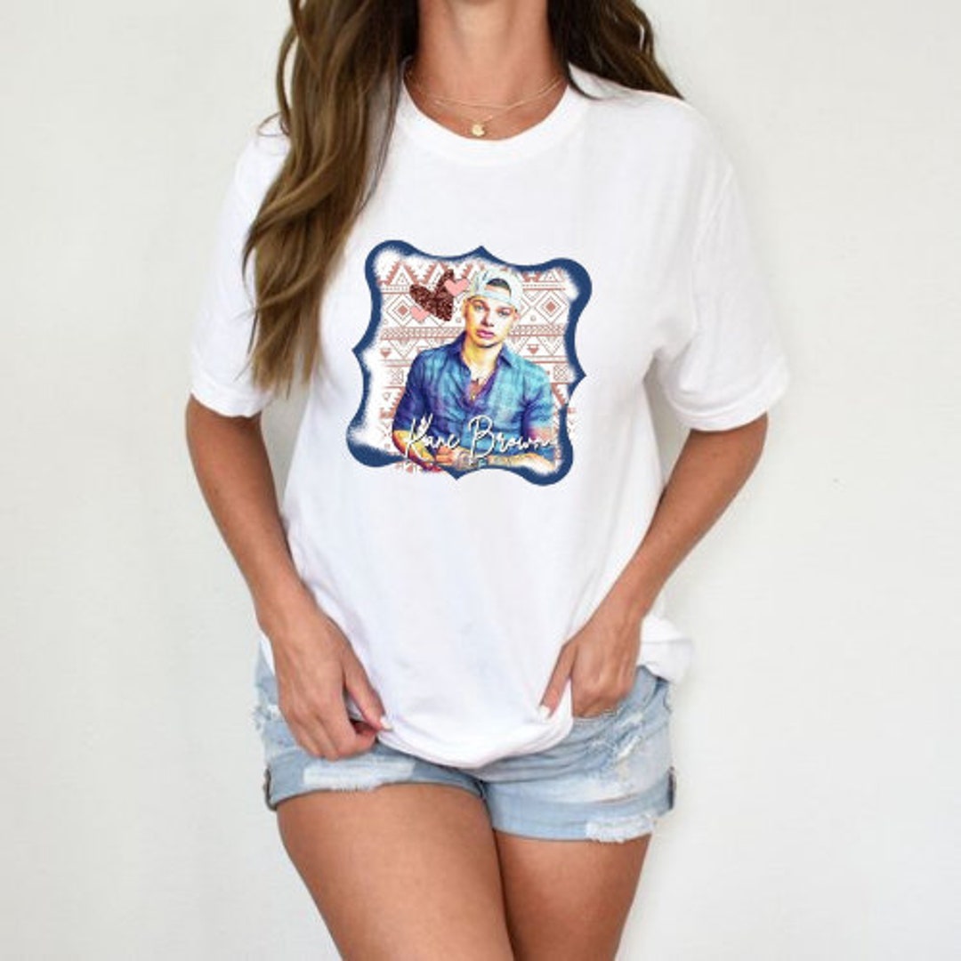 Country Swagger: Kane Brown Graphic Statement Shirt - Etsy