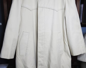 London Fog Maincoat/Over Coat/Trench Coat/Raincoat/Men Size 40 Regular