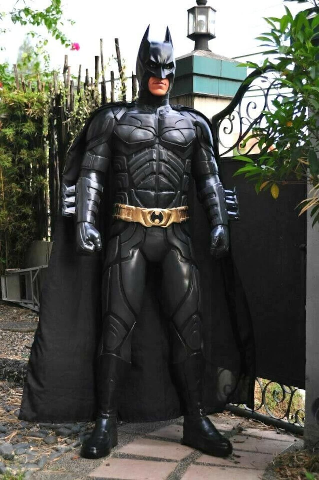 Life Size Batman Statue Very Detailed Life Size Statue Etsy